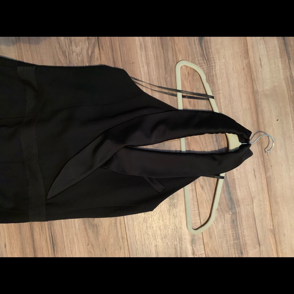 NWT Black Tuxedo Jumpsuit